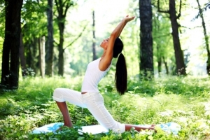 yoga dans la nature