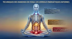 identification des 3 bandhas en yoga