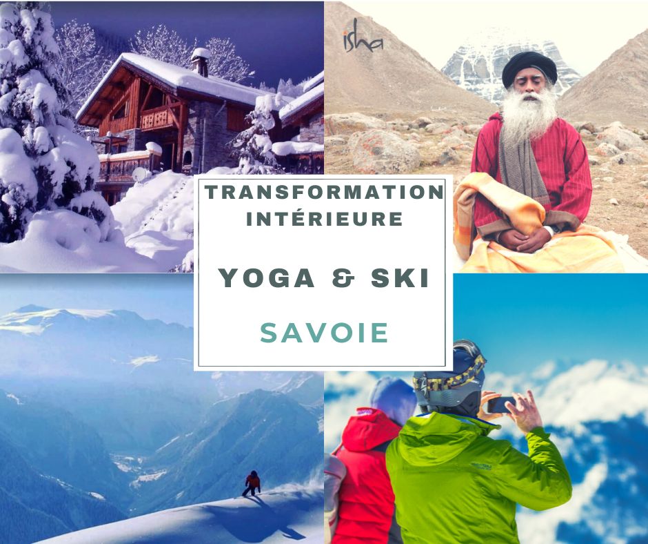 retraite yoga et ski sadhguru