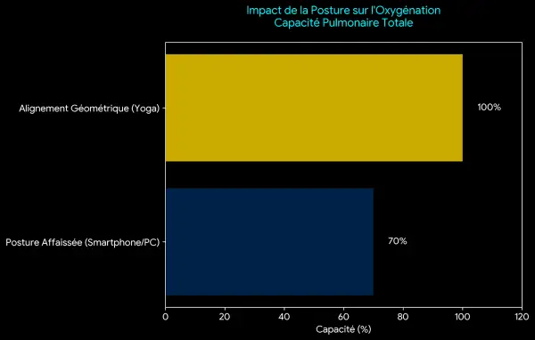 Optimisation mécanique : L'alignement vertébral n'est pas une question d'esthétique, mais un levier direct d'oxygénation du cortex préfrontal.