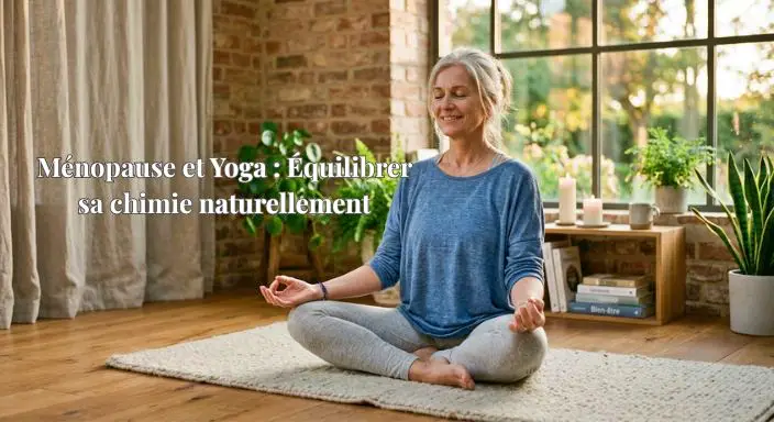 Ménopause et Yoga : Équilibrer sa chimie naturellement