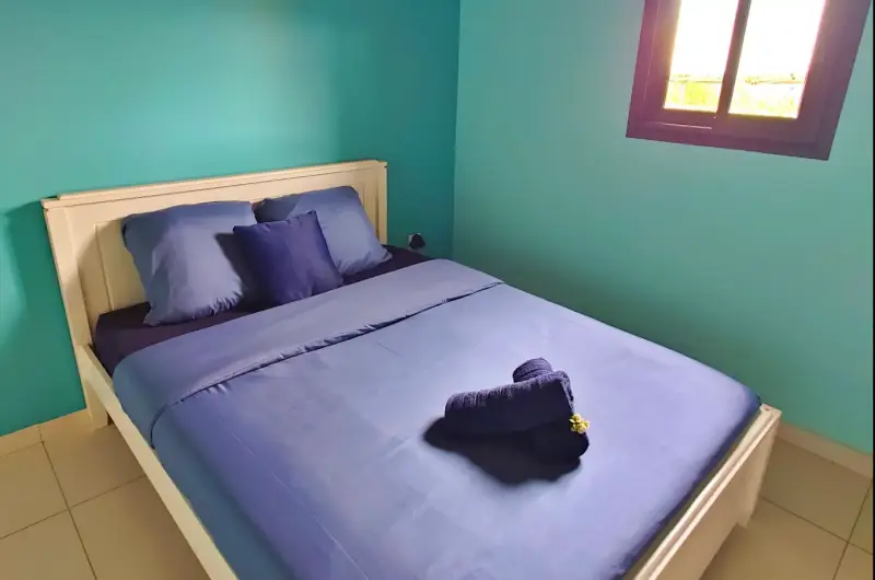Chambre double du Belvédère, retraite de yoga La Réunion