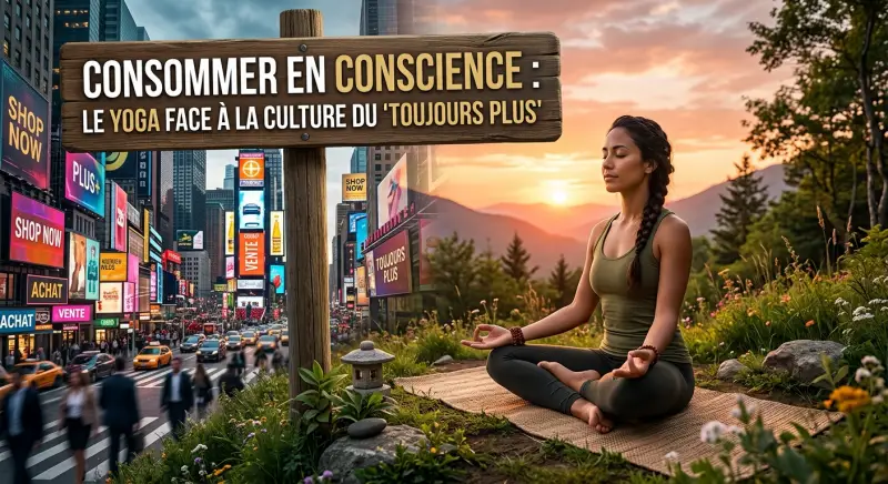 Consommer en conscience : le yoga face à la culture du "toujours plus"